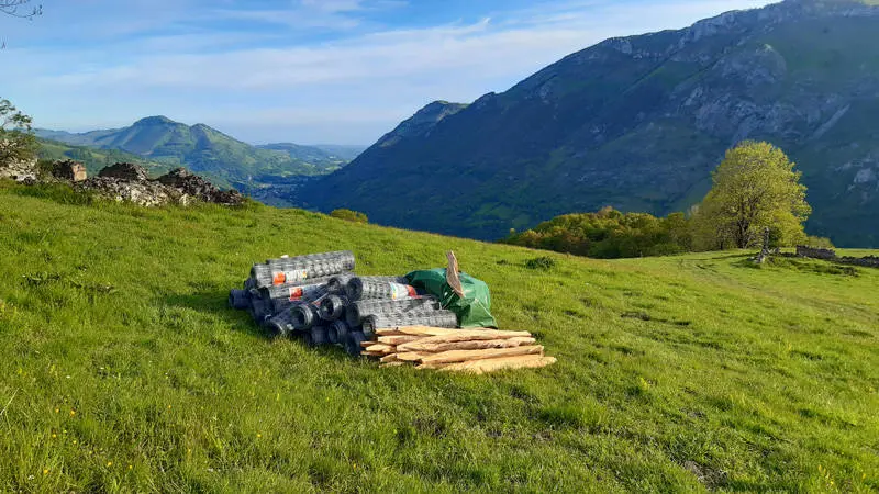 Le campement des trappeurs