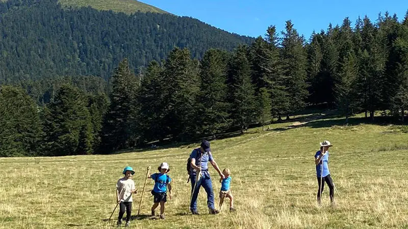 Pyrénées en famille