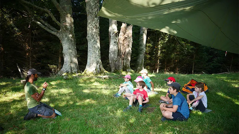 Salle de classe nature